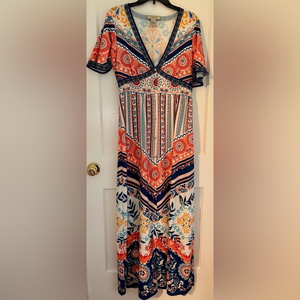 Flying Tomato Boho Maxi Dress L